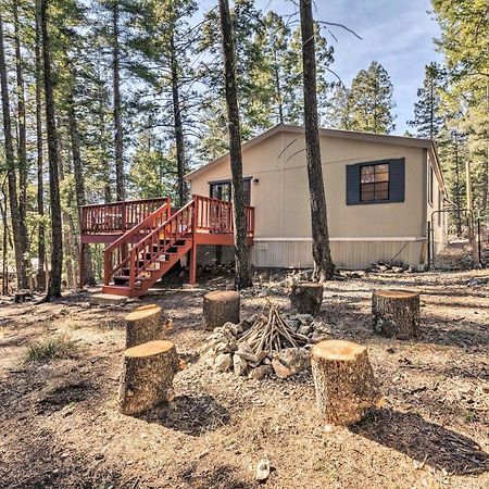 Relaxing Lincoln Forest Retreat With Wraparound Deck Cloudcroft Exterior photo
